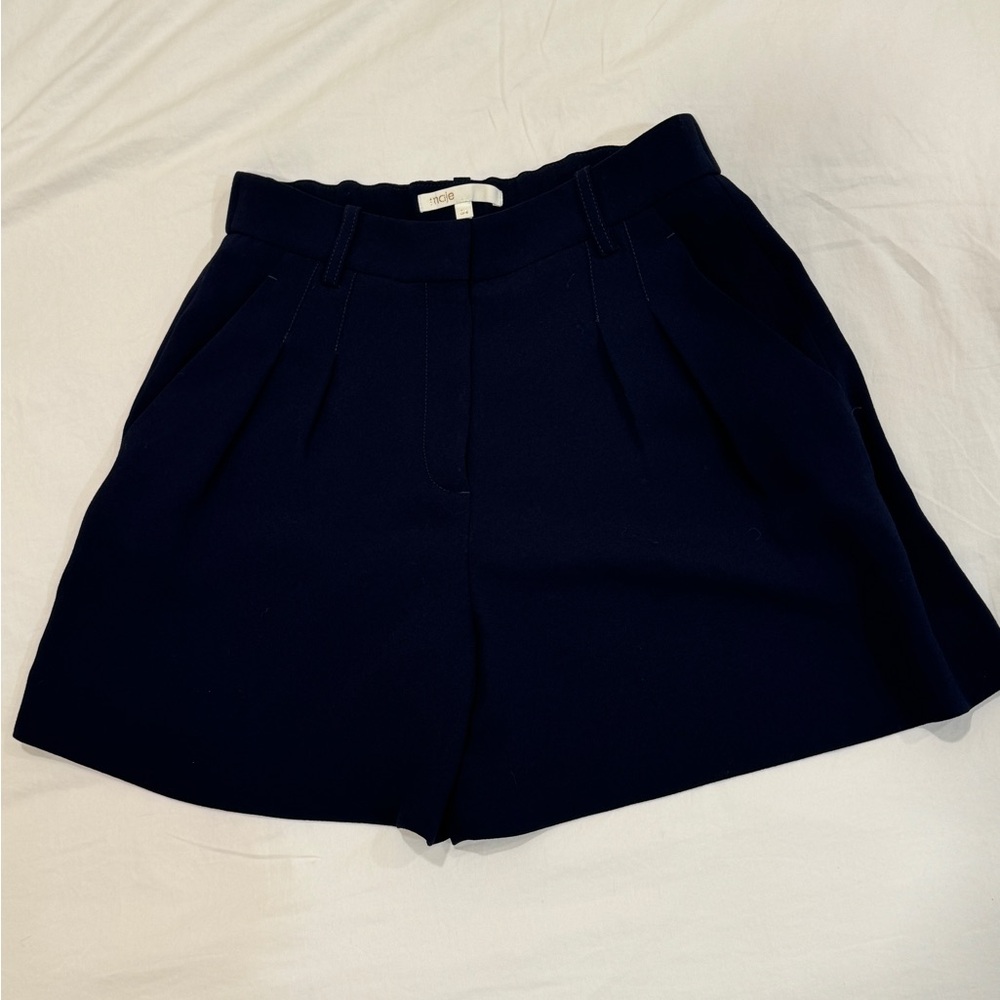 Maje navy blue short